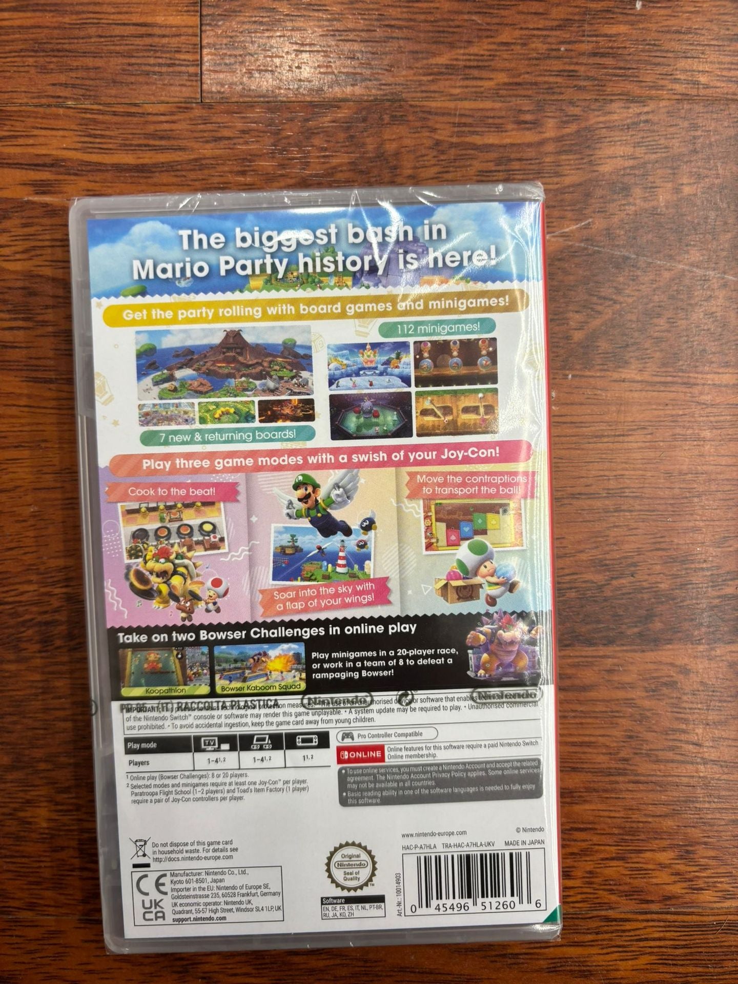 SUPER MARIO PARTY JAMBOREE SWITCH EU PRE-SALE SUPER MARIO PARTY JAMBOREE SWITCH EU PRE-SALE